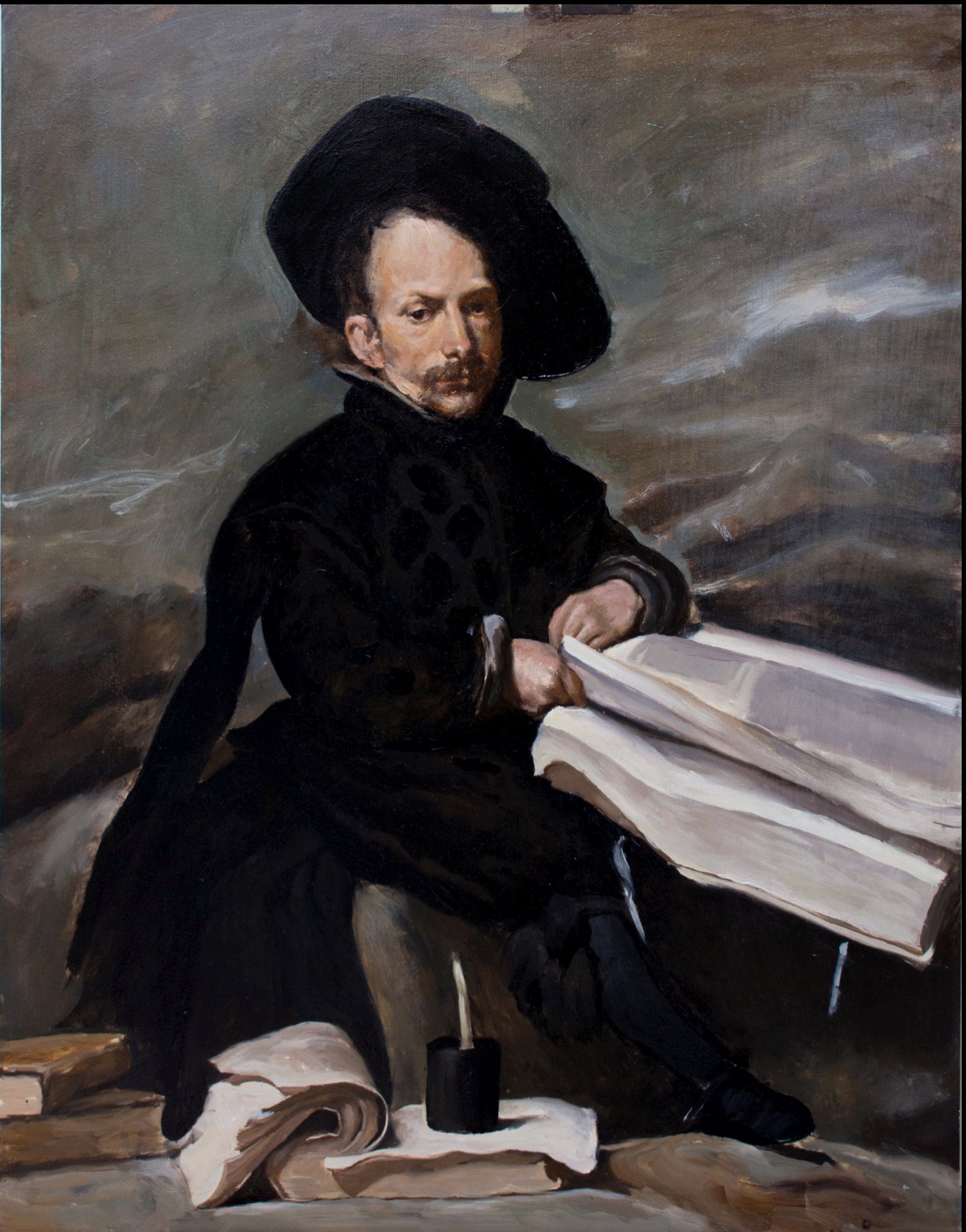 D’après Velázquez, Portrait de don Diego de Acedo, dit « El Primo »,