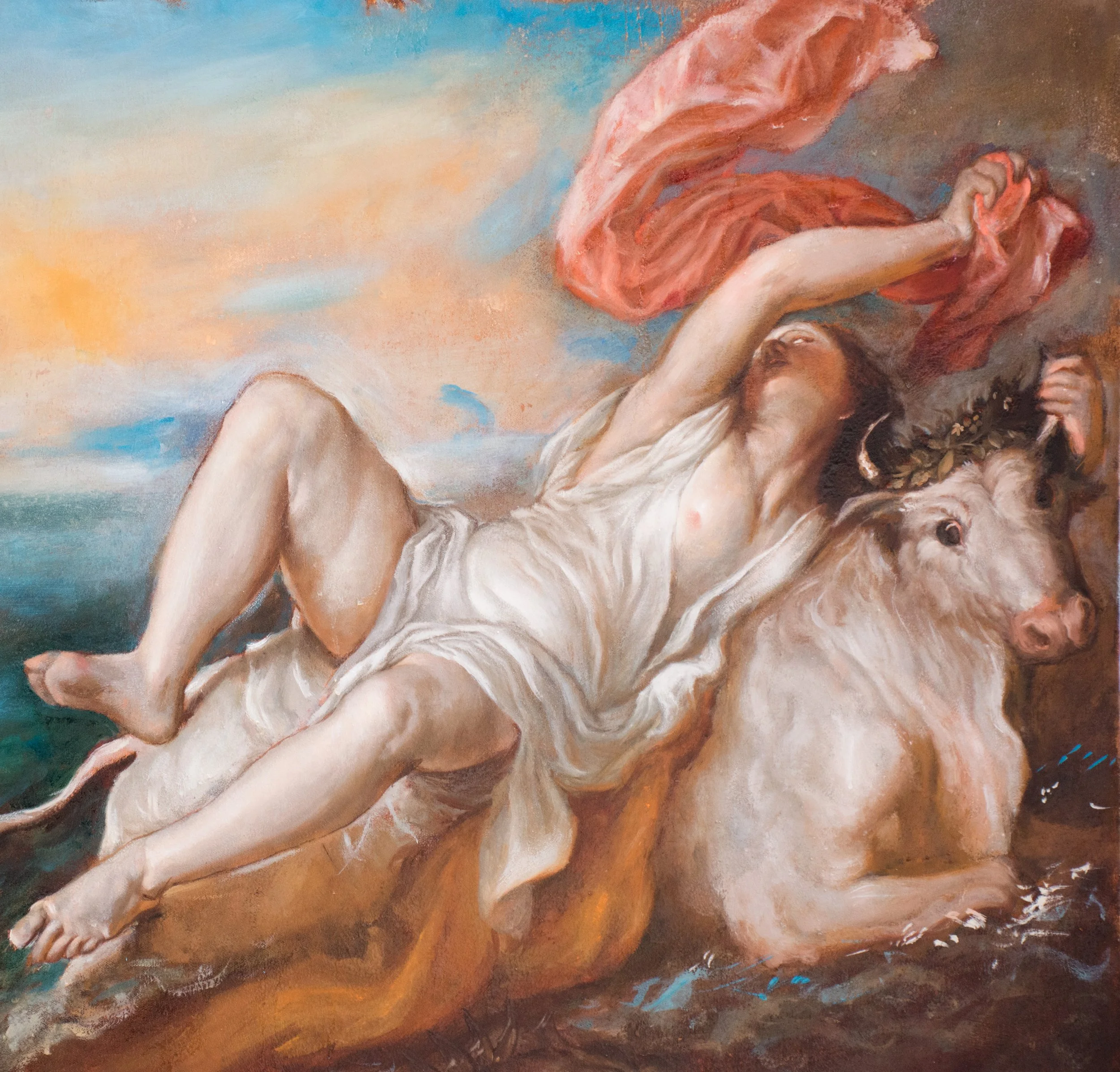 Détails — peau / drapé (étude de surface) et transitions de valeurs