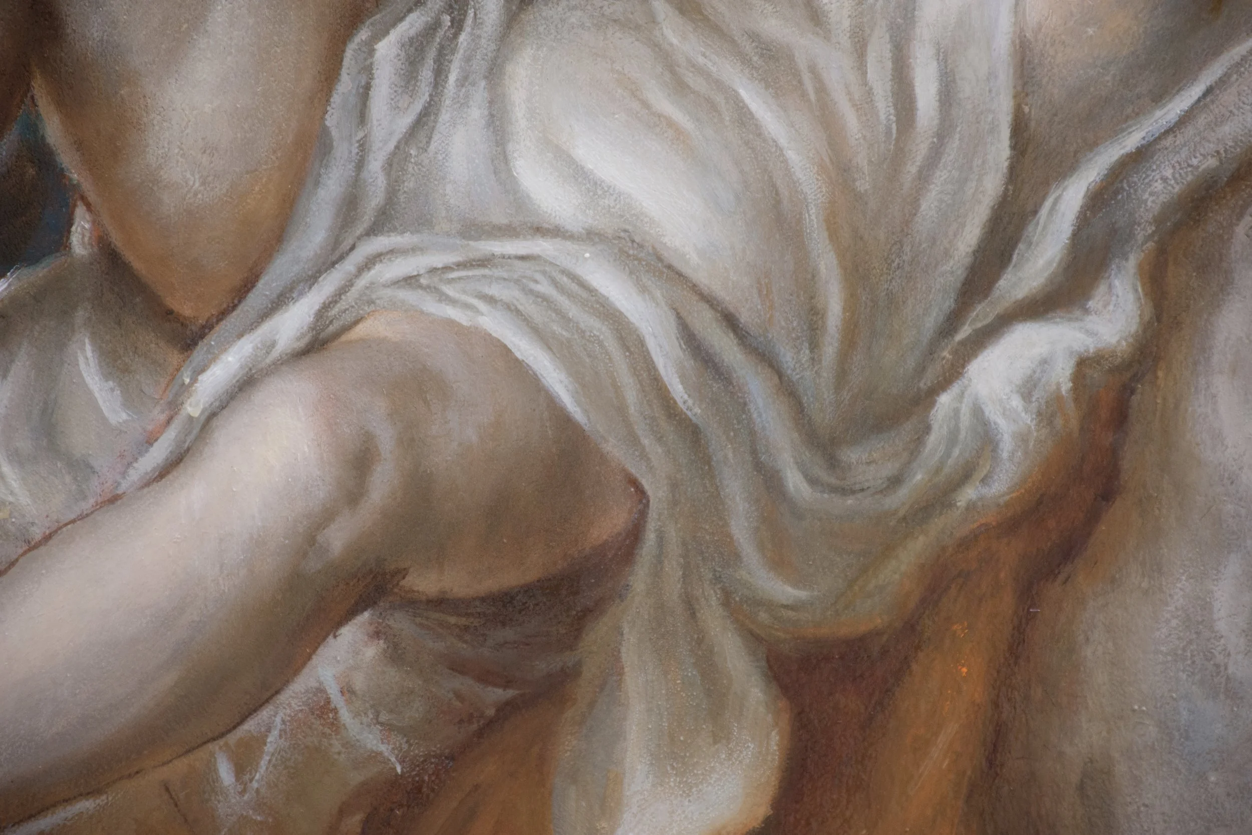 Détails — peau / drapé (étude de surface) 