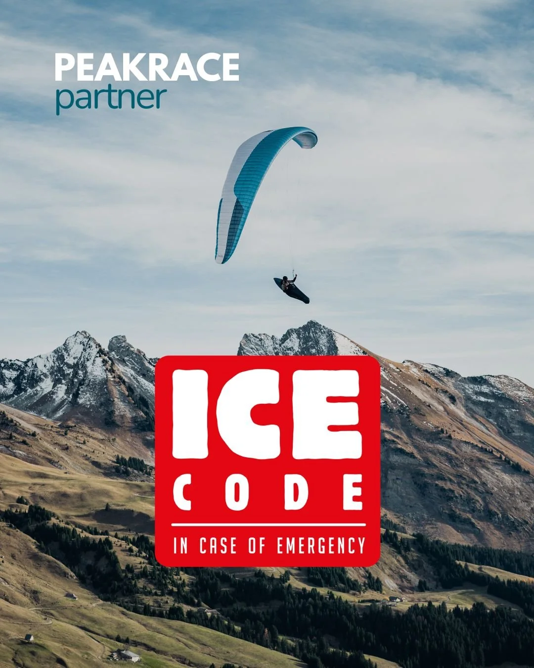 Safety comes first. We&rsquo;re proud to partner with Icecode to help push things forward.
The concept is simple: a sticker with a QR code that gathers all your essential medical information in case of an accident. Each participant sets up their prof