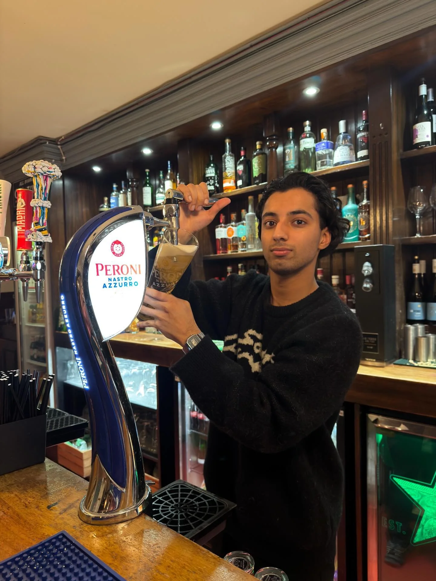 Meet Zaf!

Zaf is an extremely valued member of our team here at the pub. You&rsquo;ll usually find him behind the bar, but he&rsquo;s just as likely to be out front chatting with our guests and making everyone feel welcome.

With his friendly person