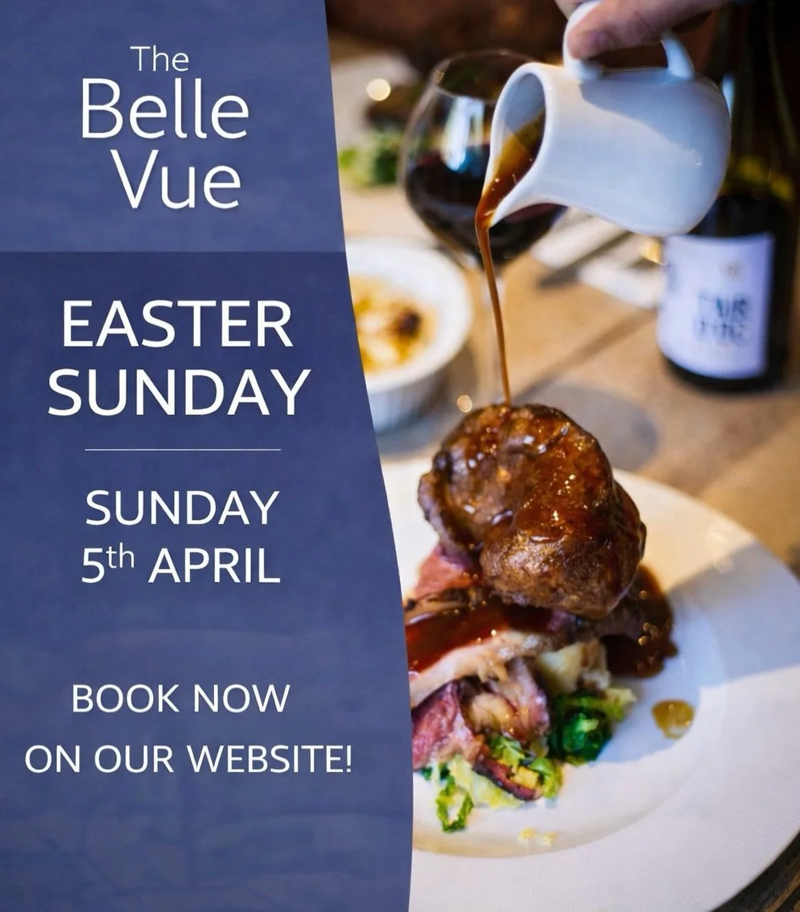 We&rsquo;re getting ready for Easter Weekend next week here 😁💐🐰

Book now on our website for a glorious Sunday Roast on Easter Sunday! ✨
