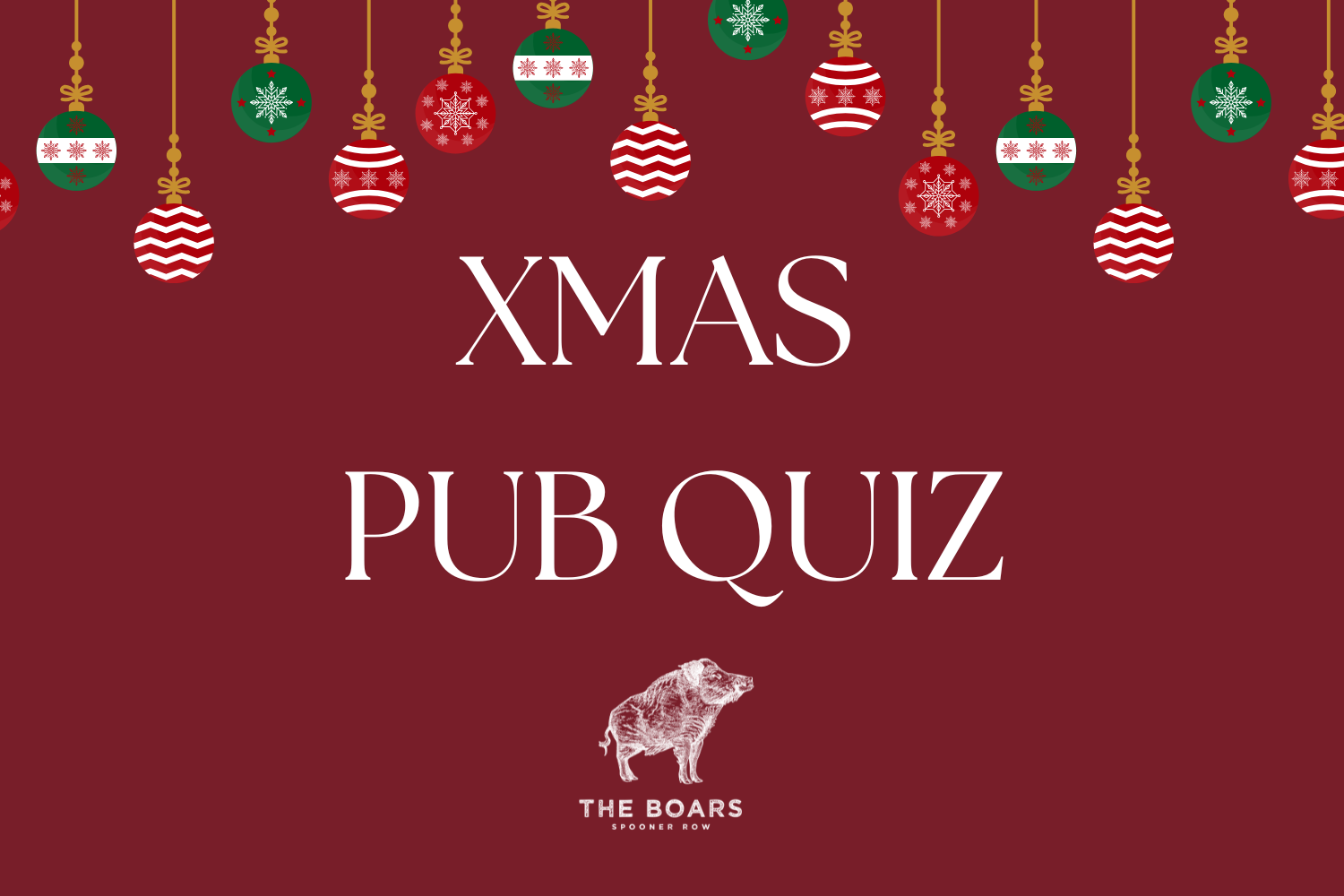 Xmas Pub Quiz