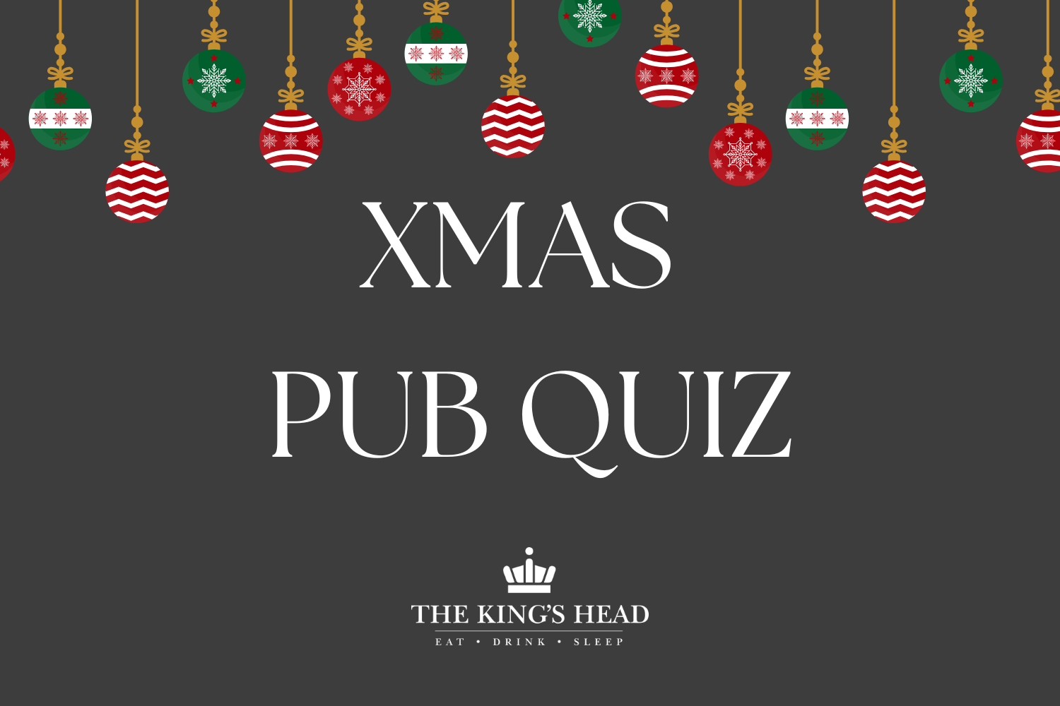 Xmas Pub Quiz