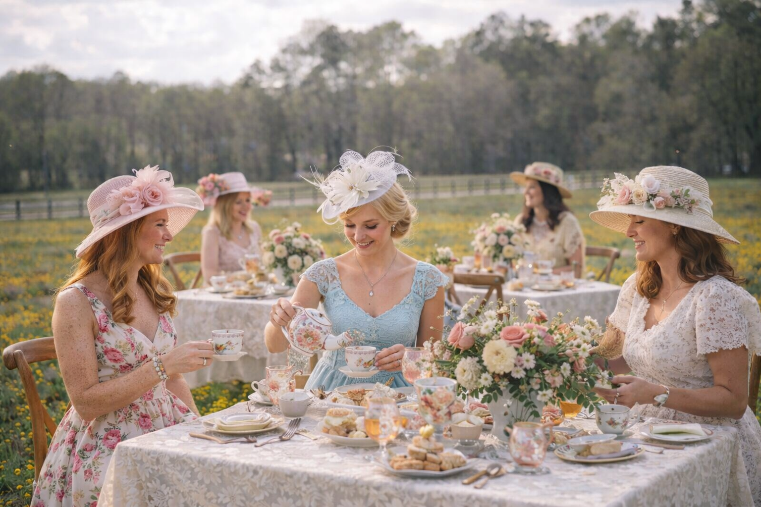 Petals, Pastures & Tea