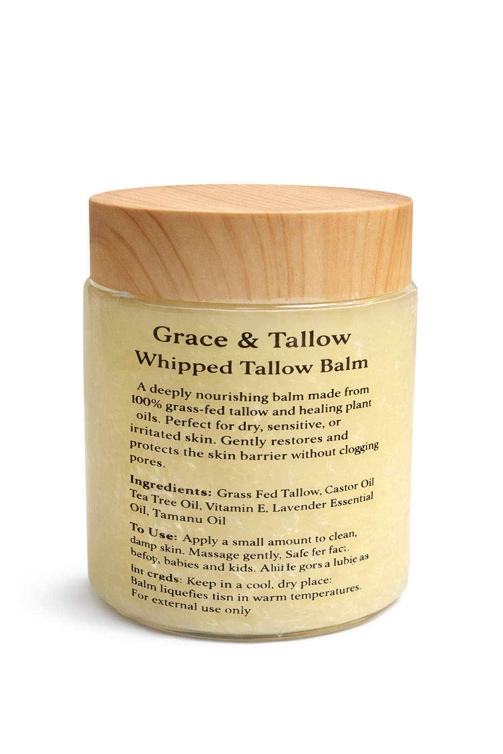 Grace & Tallow Whipped Tallow Balm