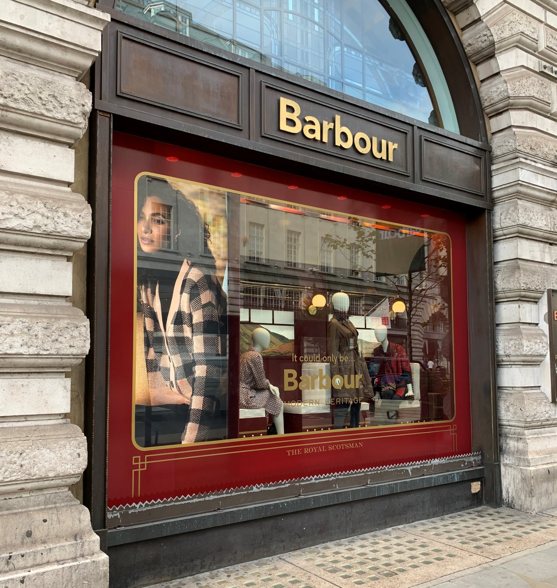 Barbour Retail Windows