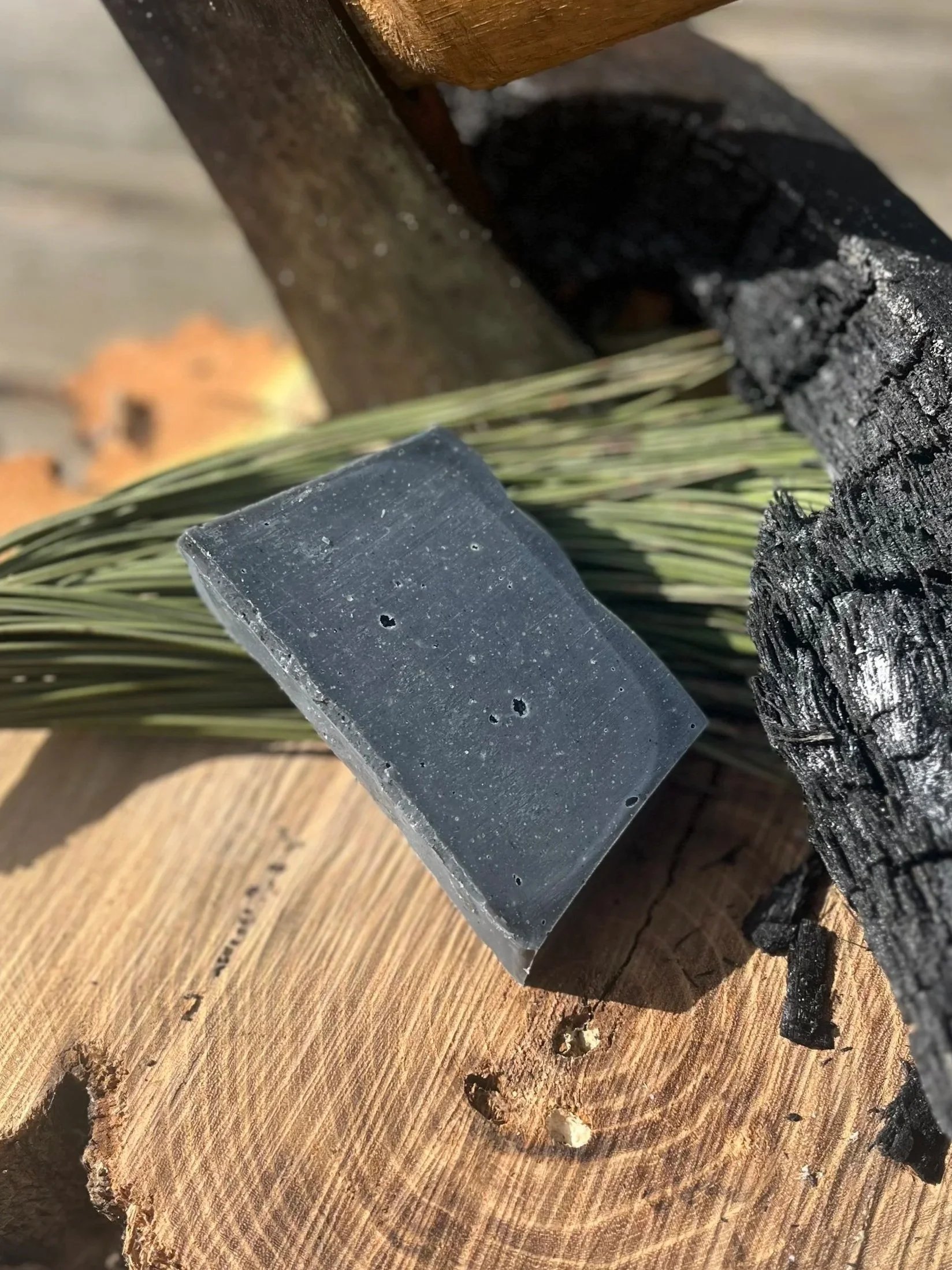 Charcoal, Beeswax & Lard Bar