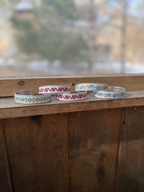 Cuff Bracelet with Greek designs