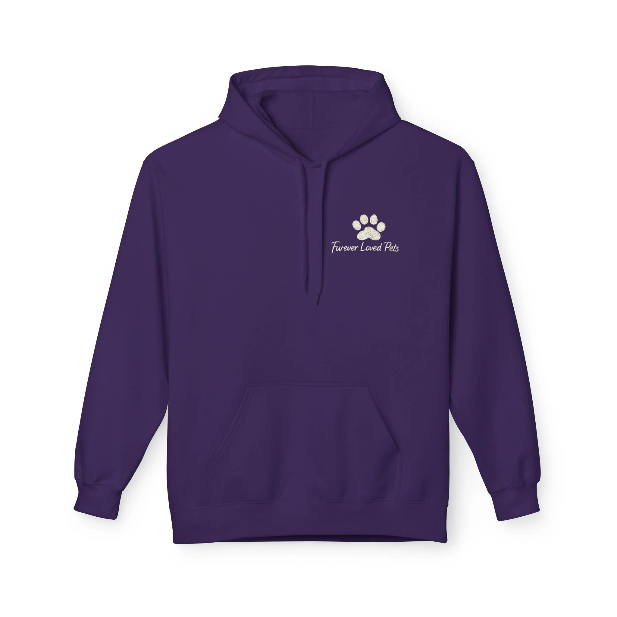 Fluent in Dog Hoodie — Cute Pet Lover Fleece Hoodie