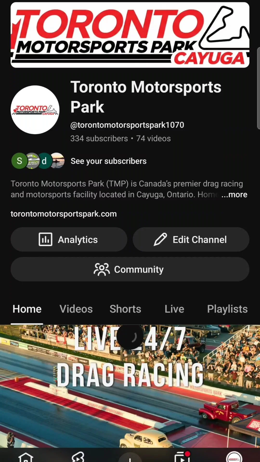 Toronto Motorsports Park 24/7 Drag Racing Livestream Now Live 🏁