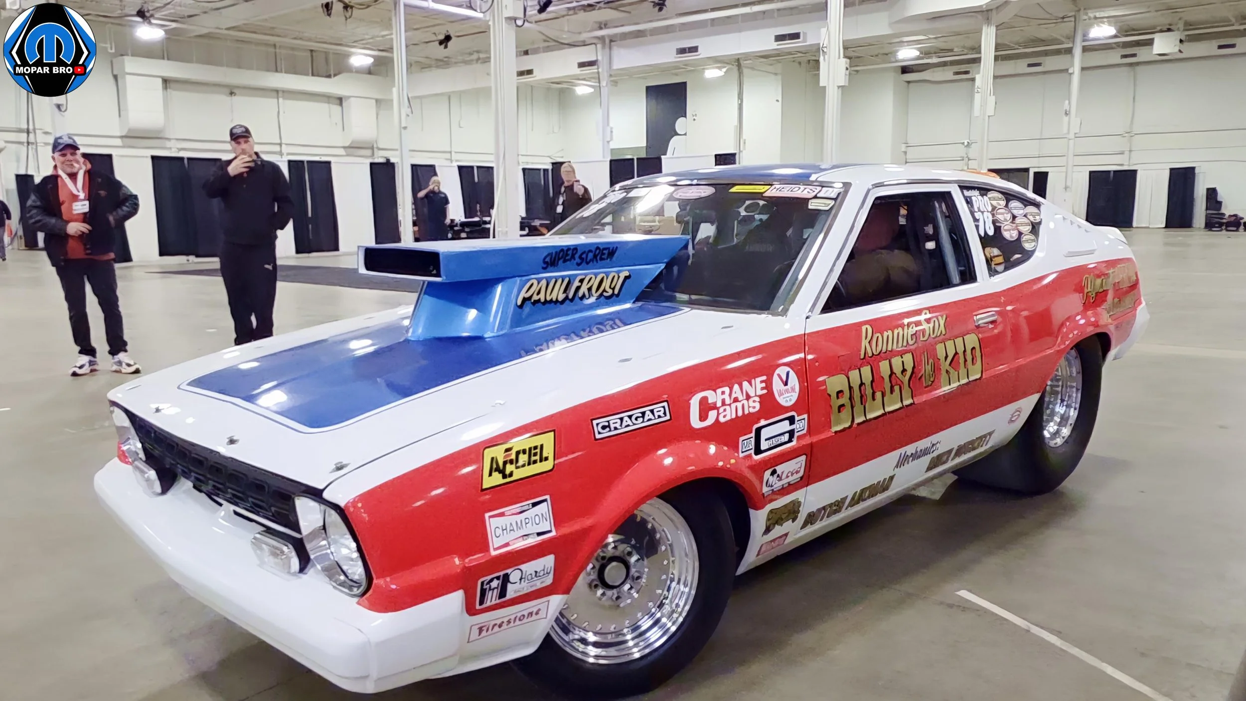 Rare Plymouth Arrow Pro Stock Drag Car at Motorama 2026 — Billy the Kid HEMI Powered Monster