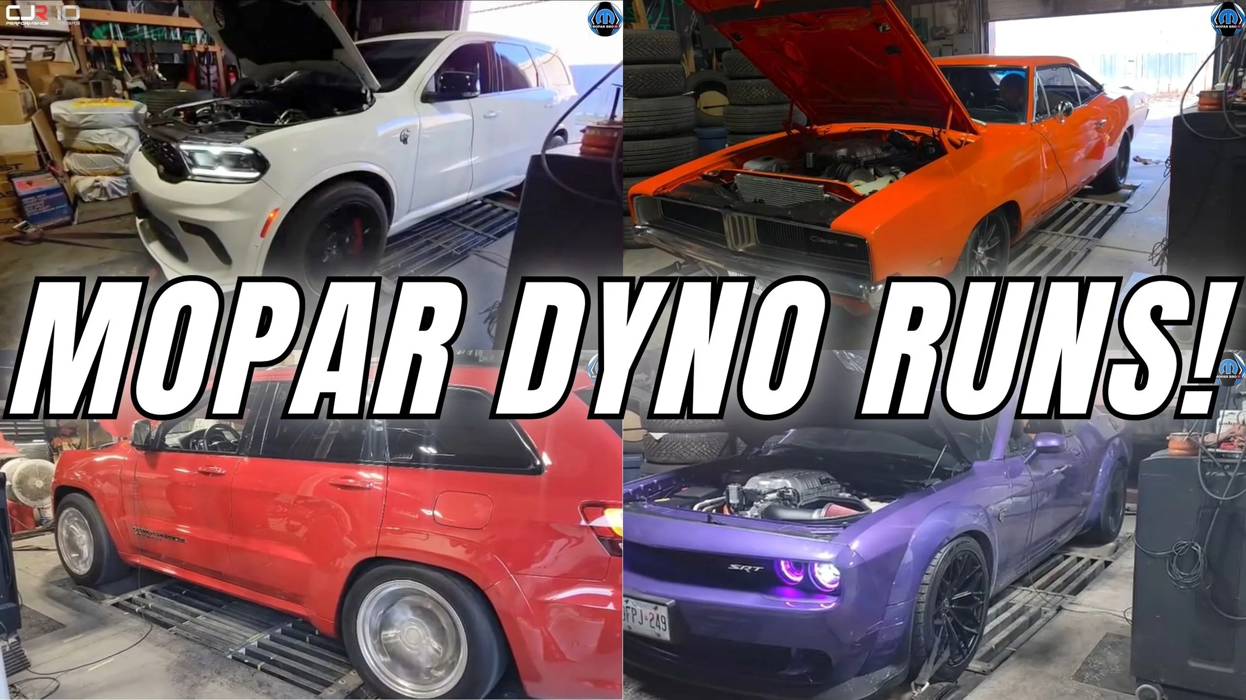 CJR Performance Dyno Runs — Hellcat, Trackhawk, Redeye, Durango & More | Mopar Bro

