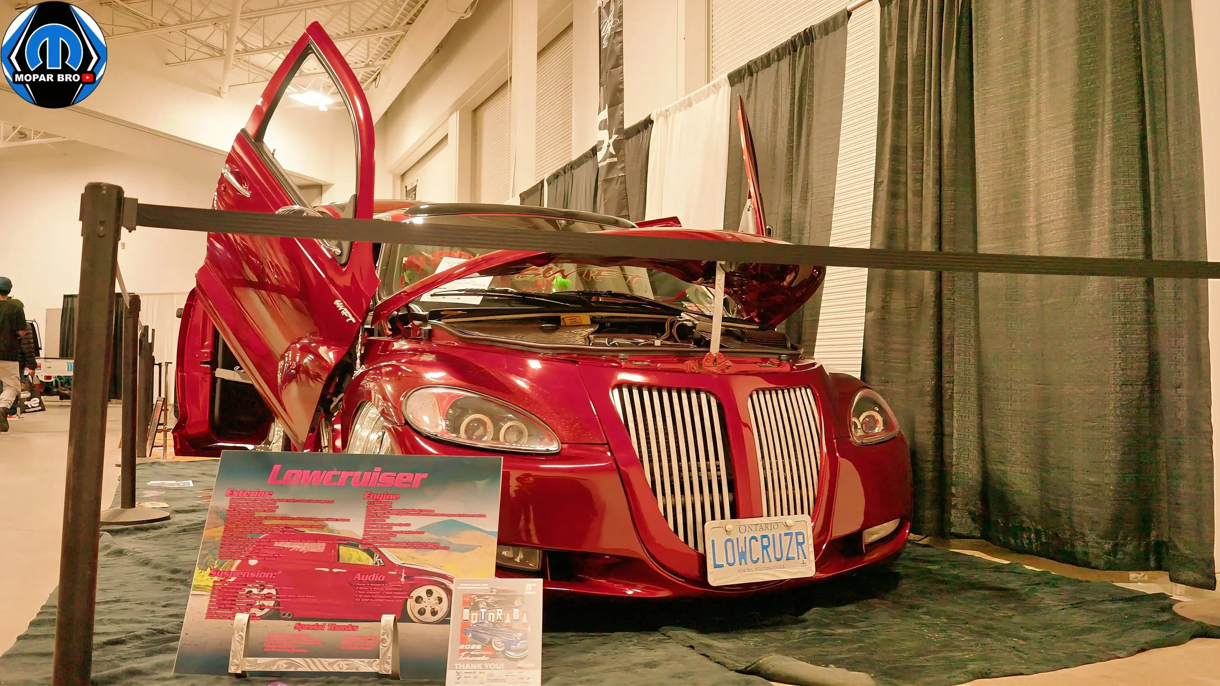 Rare 2002 Chrysler PT Cruiser “Lowcruiser” with 2.4 SRT Engine & Nitrous at Motorama 2026