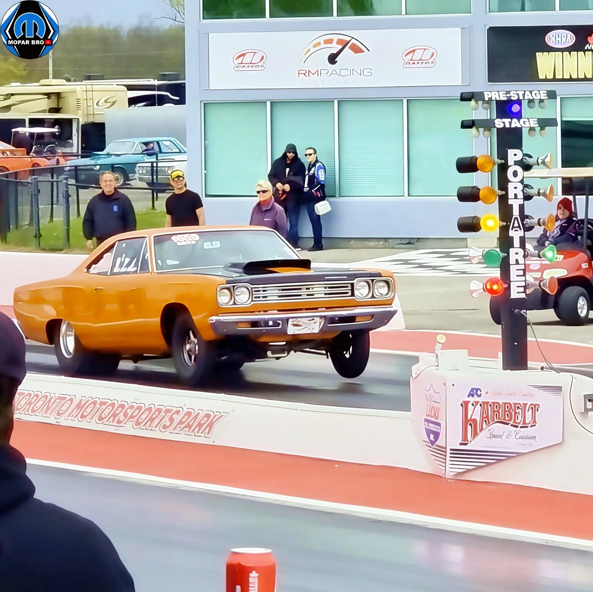 8 Second 1969 Plymouth Road Runner Drag Car at Toronto Motorsports Park