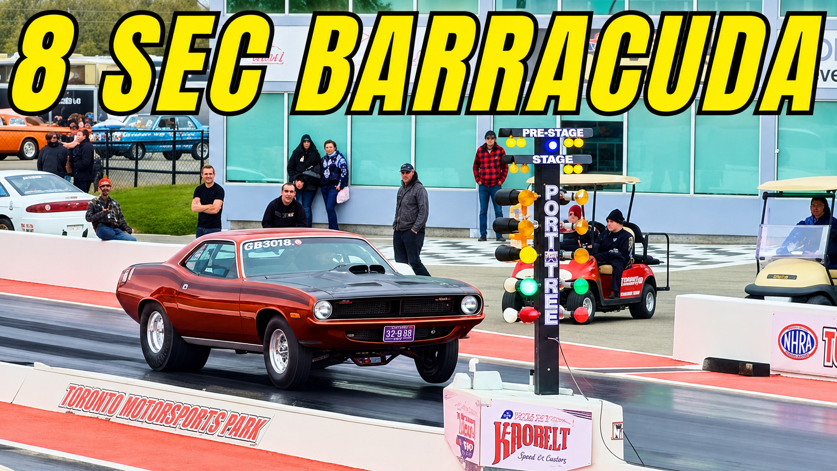 8 Second 1970 Plymouth Barracuda Drag Car | Harry Schilling’s Cuda at Toronto Motorsports Park