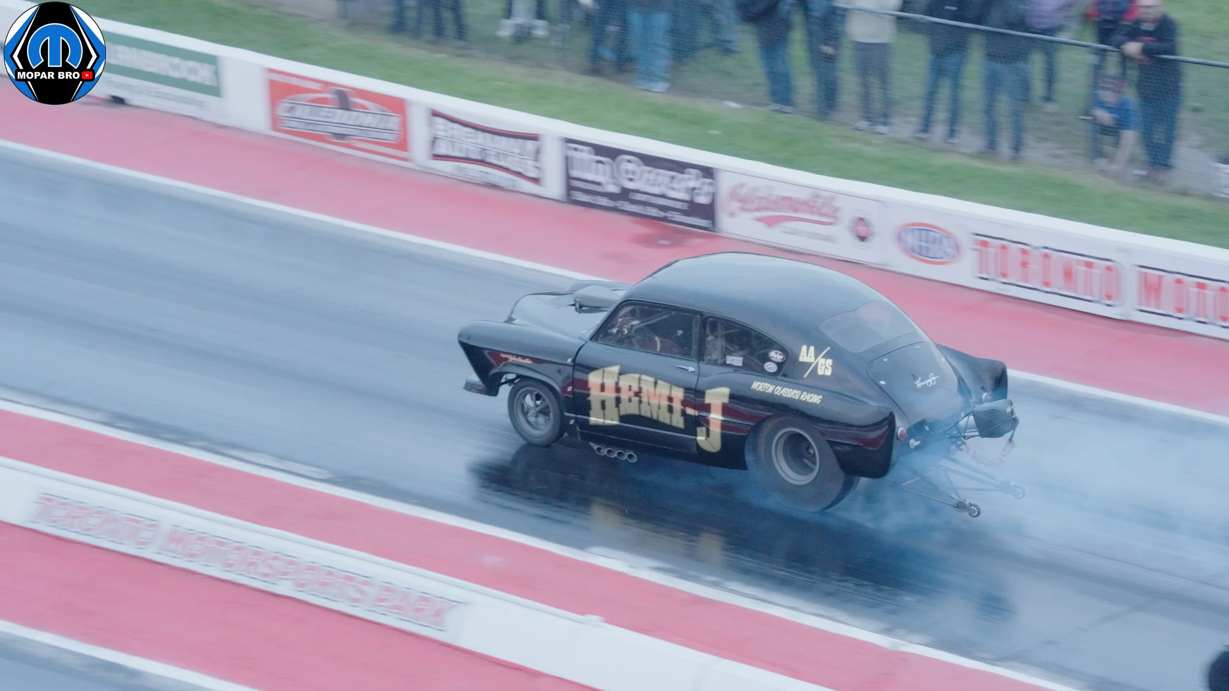 392 Chrysler HEMI-Powered Henry J Gasser Drag Racing at Toronto Motorsports Park