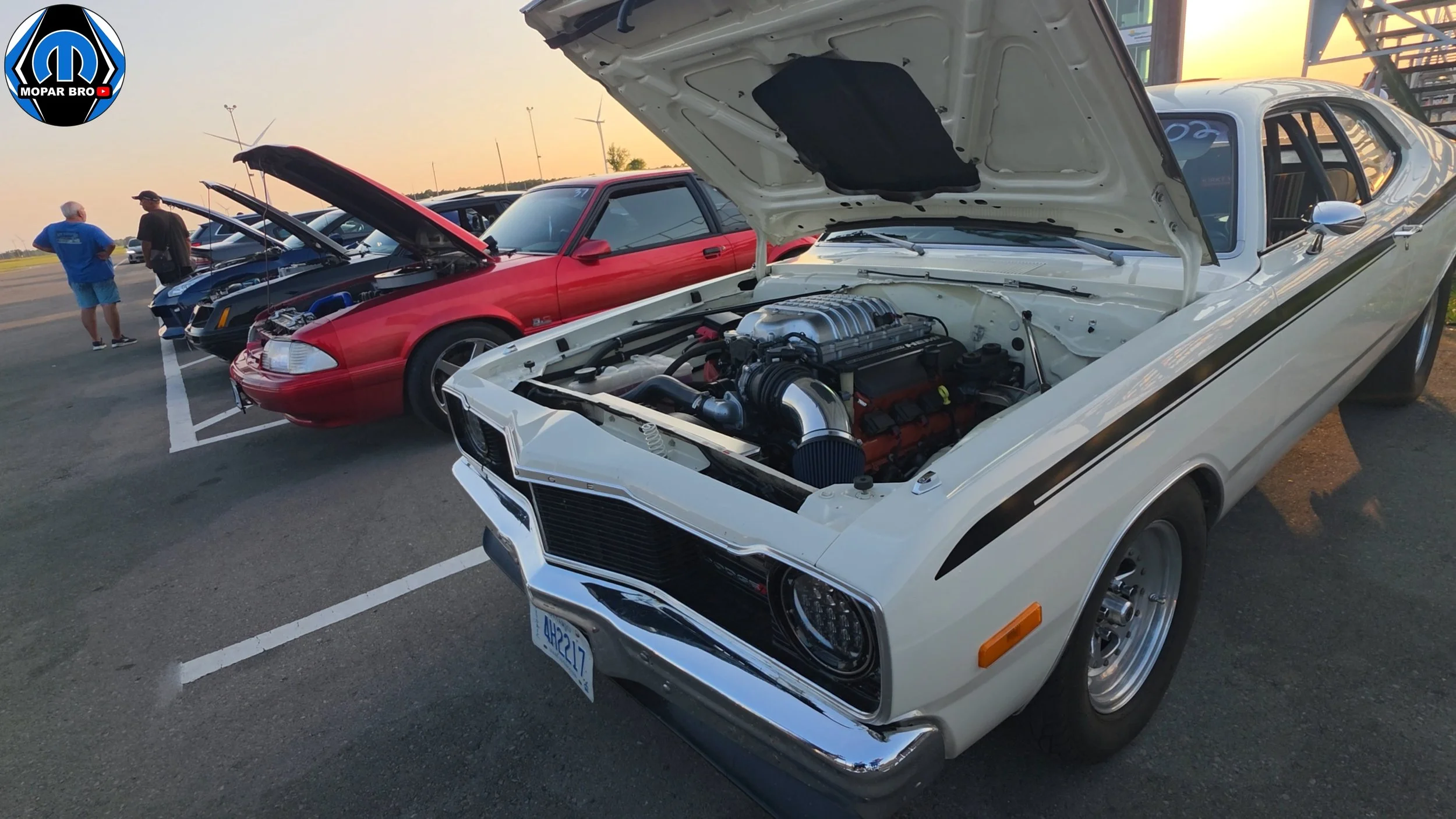 1975 Plymouth Duster Hellcat Swap Runs 9.50 Seconds