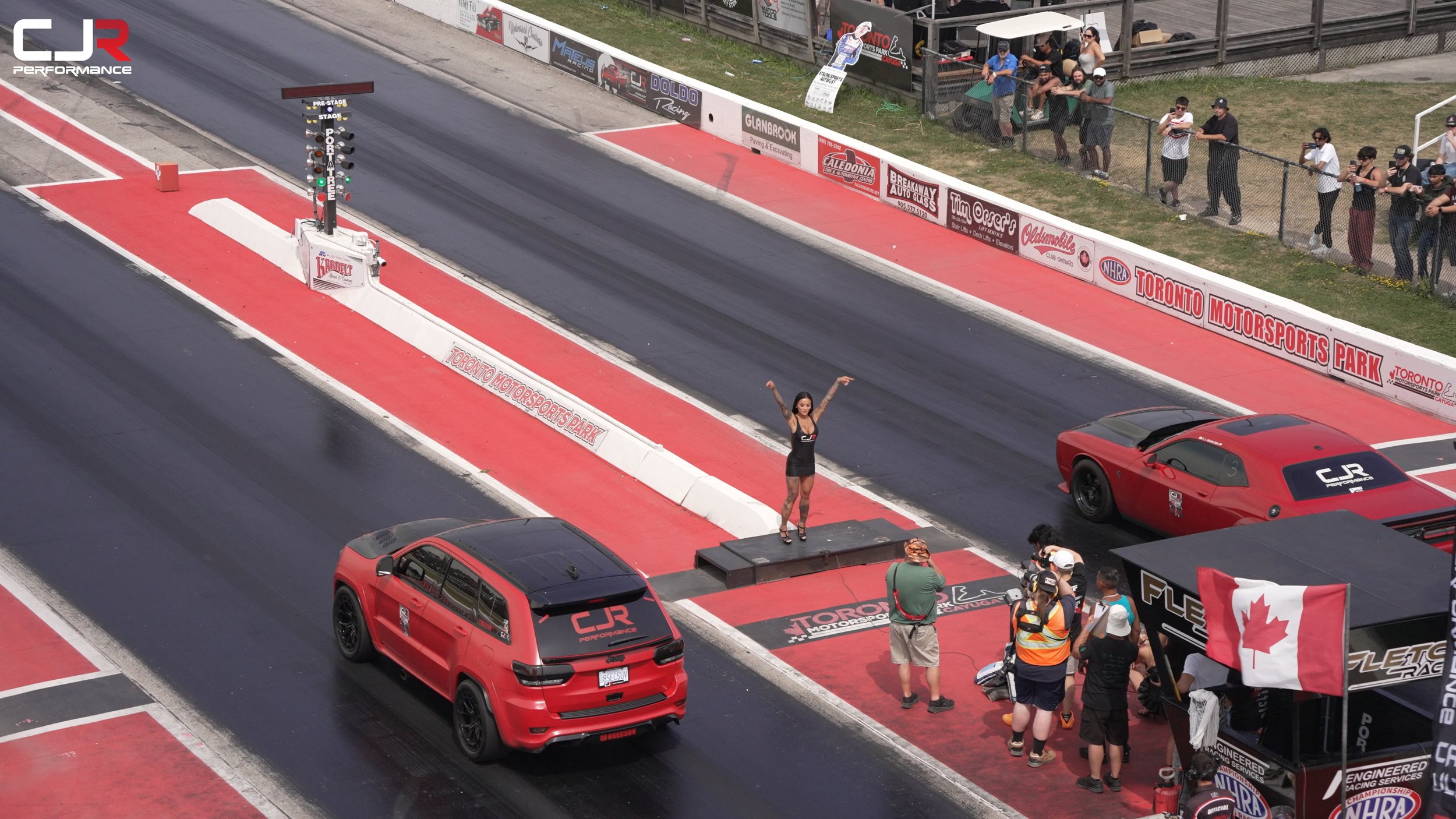 Canada’s Fastest Trackhawk Reaches the Arm Drop Drag Racing Final