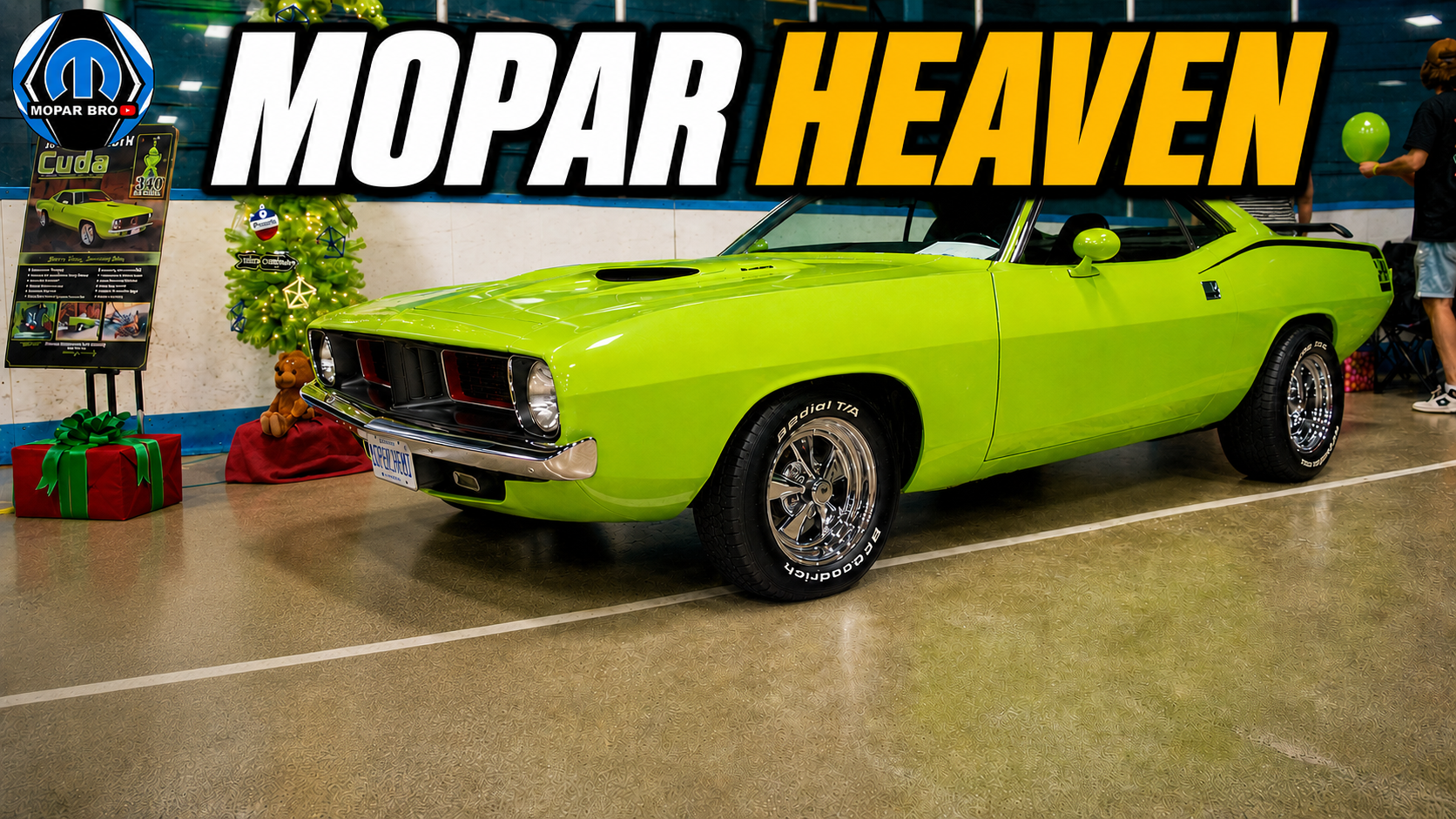Rare Plymouth ’Cudas & Dodge Chargers Inside the Moparfest 2026 Arena
