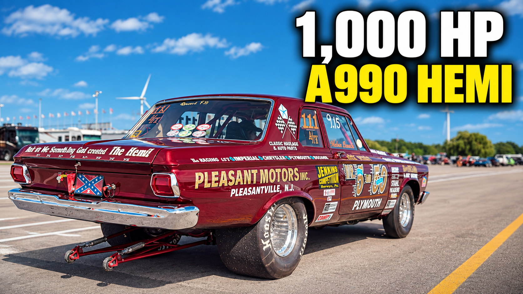 Rare 1965 Plymouth Belvedere A990-Style HEMI Makes 1,000 HP (Copy)