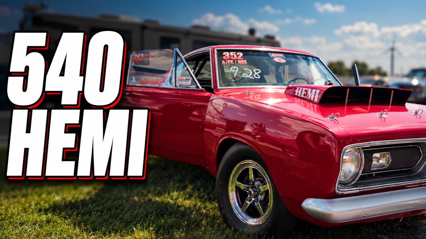 440 Plymouth Barracuda Drag Car Runs 9.95 on Pump Gas
