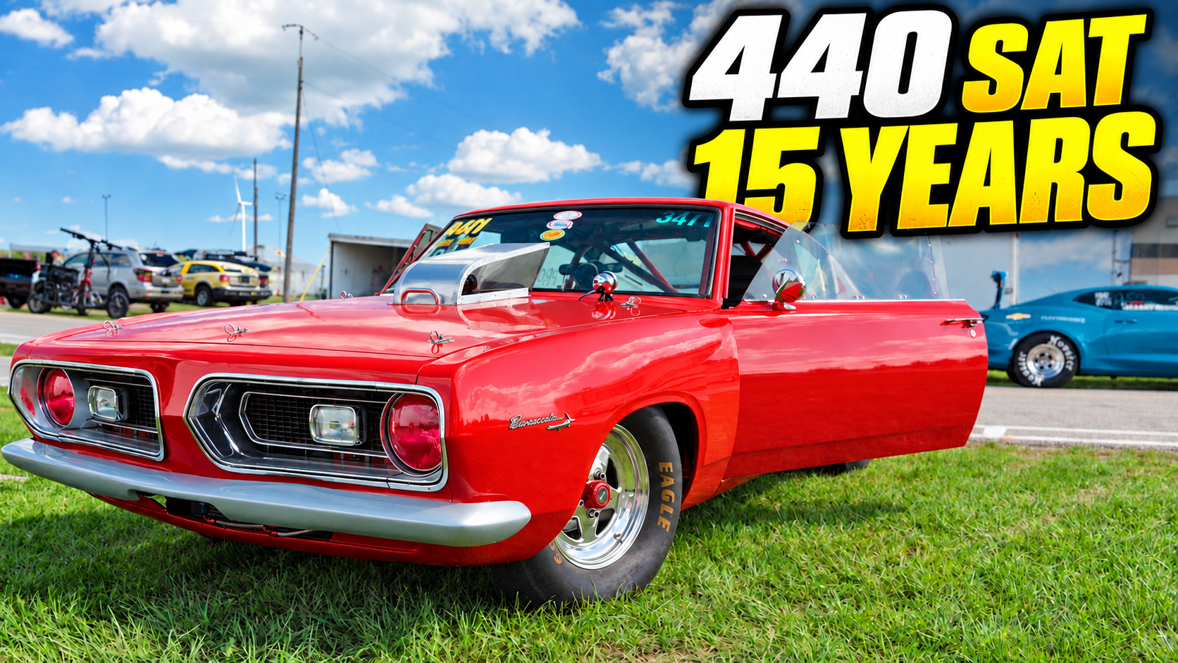 440 Plymouth Barracuda Drag Car Runs 9.95 on Pump Gas
