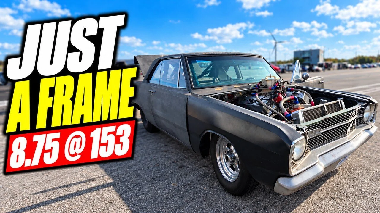 1969 Dodge Dart: From a Barn-Find Frame to an 8-Second Drag Car