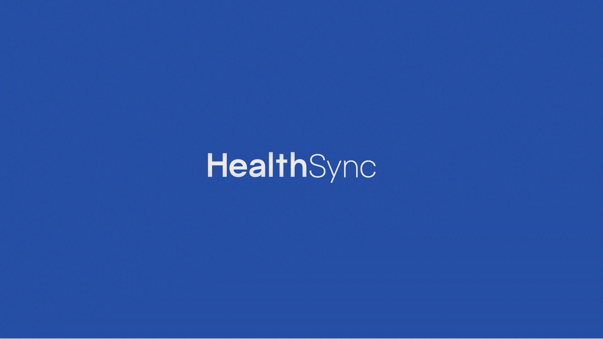 CuraSync Logo Animation