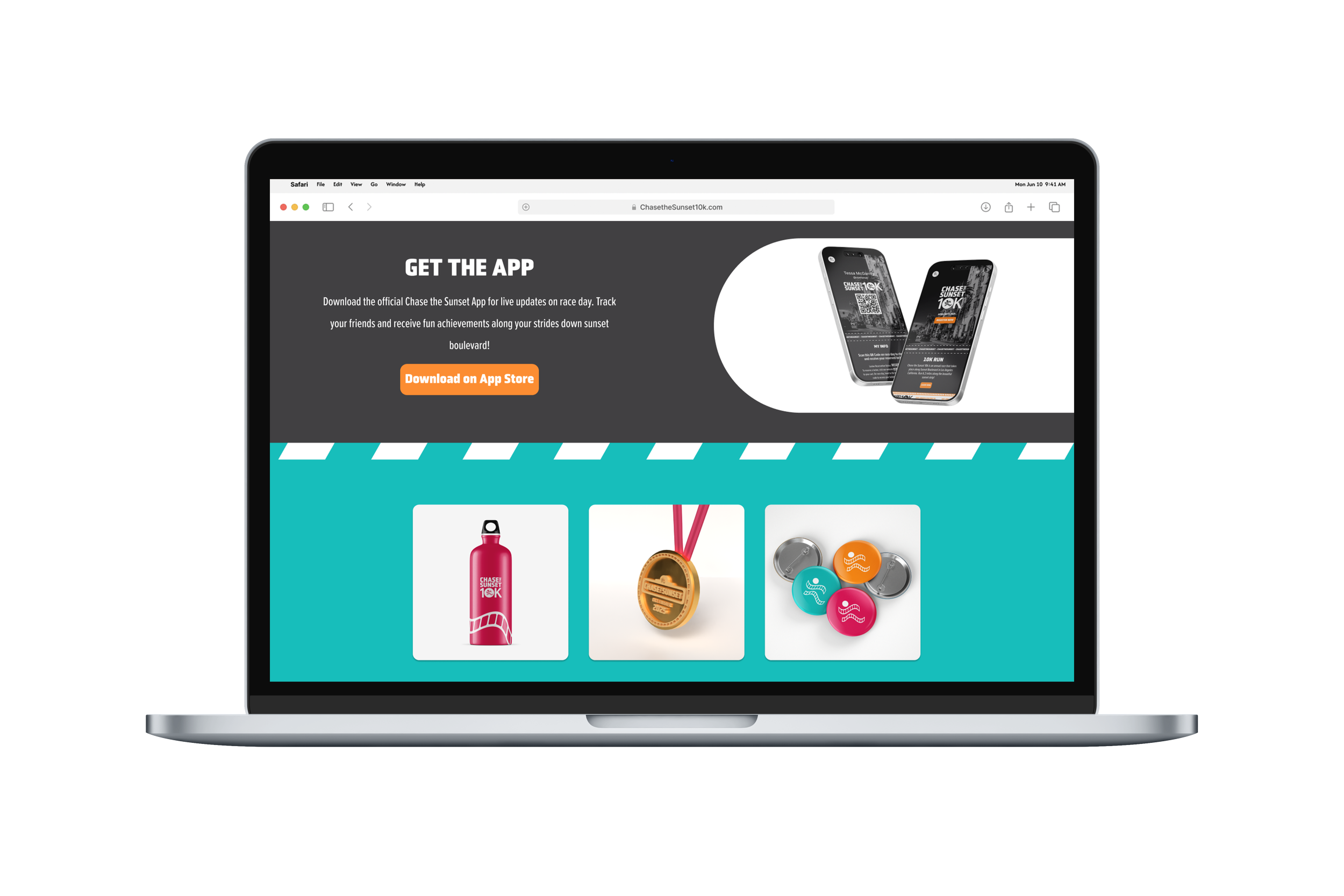 Homepage Laptop Mockup