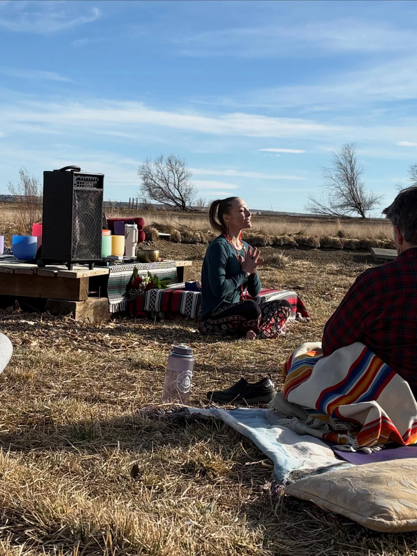 Thank you Joy for the very successful Celebration the Solar Eclipse &amp; Chinese New Year! Blessed with beautiful weather We enjoyed a cacao ceremony, intentional breath &amp; movement yoga with healing sound bowls.