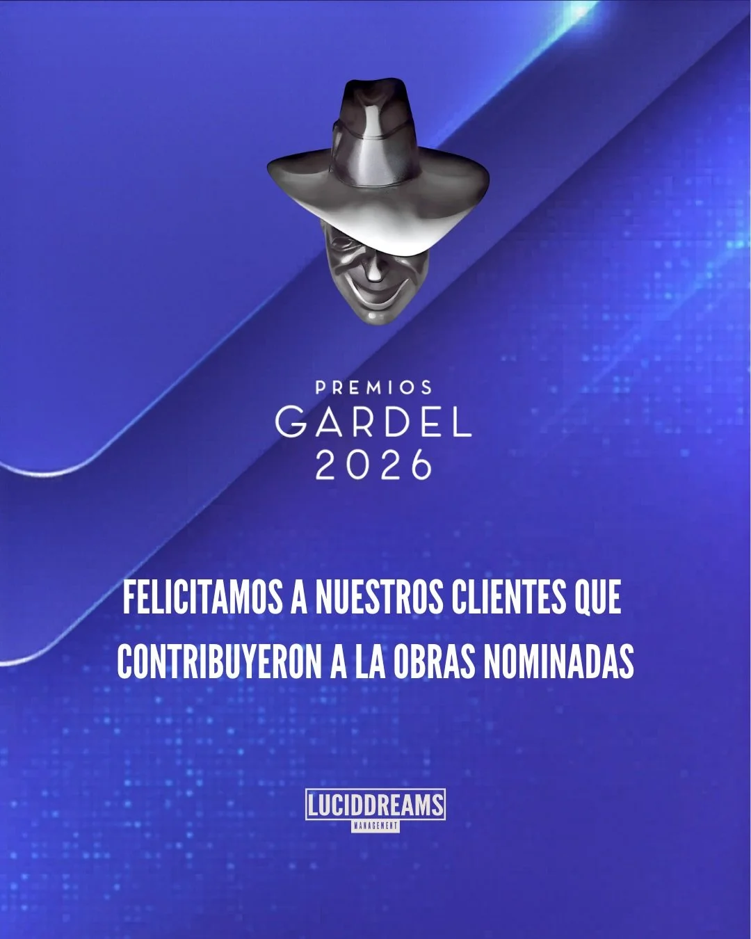 Felicitamos a nuestros clientes que colaboraron en las obras nominadas a Premios Gardel

CANCI&Oacute;N DEL A&Ntilde;O
&ldquo;Querida Yo&rdquo; de @yamisafdie, @camilo
@cocopyb particip&oacute; como Co-Escritor, Productor e Ingeniero de Mezcla

@nico