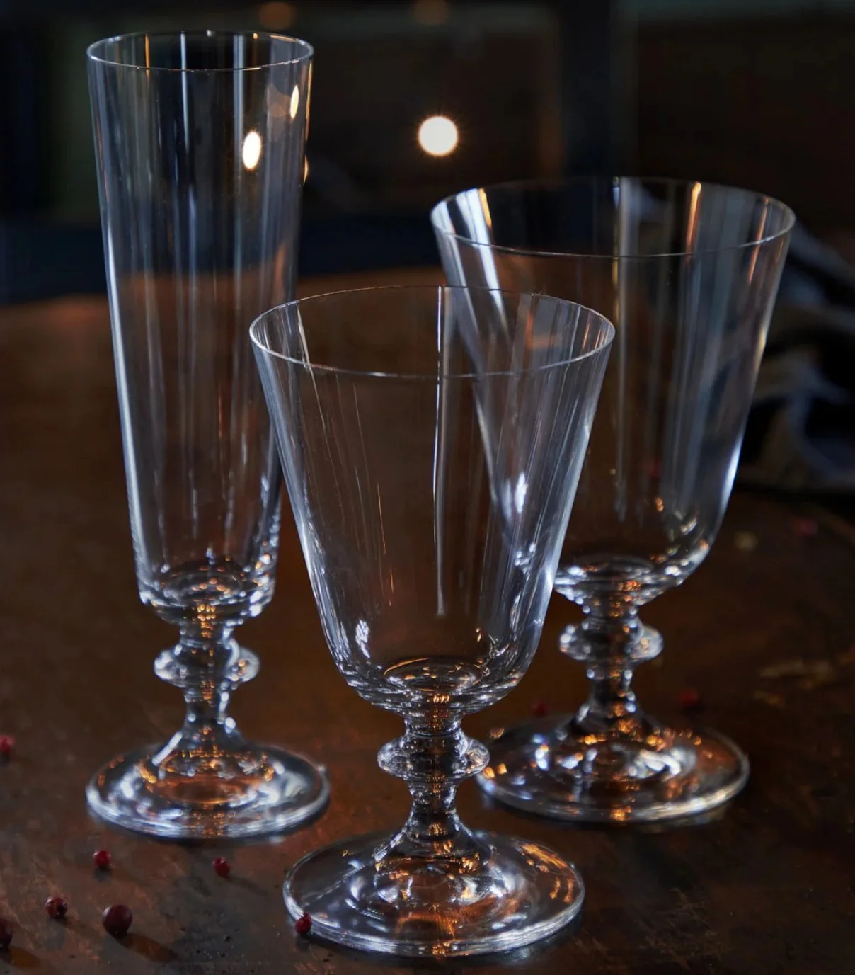 French Water Glasses