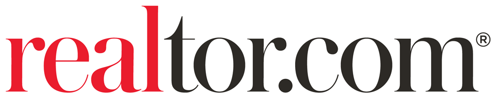 Snapshot of the logo for realt.com, featuring the word 'realtor' with 'real' in red and 'tor.com' in black.