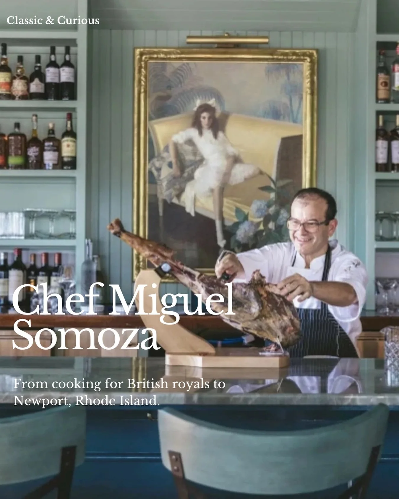 ON  T H E  P O D C A S T
the chef behind one of Anne&rsquo;s all-time favorite meals shares his path from the British Royal Family&rsquo;s table to Flora in Newport.

Episode 35, Link in Bio 👆

@chef_miguelsomoza @gardinerhousenpt @flora.newport