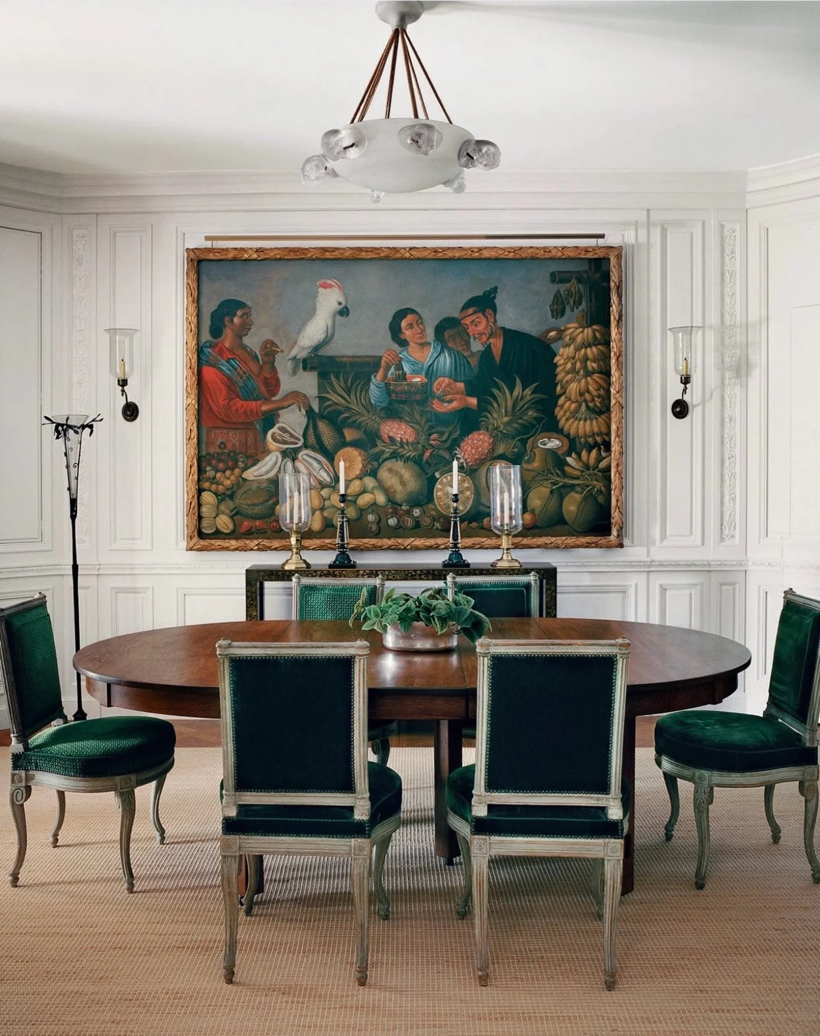 C O L L E C T E D
A Paris apartment where Louis XVI paneling, Elizabeth oil paintings, and museum-quality furniture coexist with effortless ease.

Proof that great rooms are assembled over a lifetime of curiosity.

Design: Tory Burch &amp; Daniel Rom