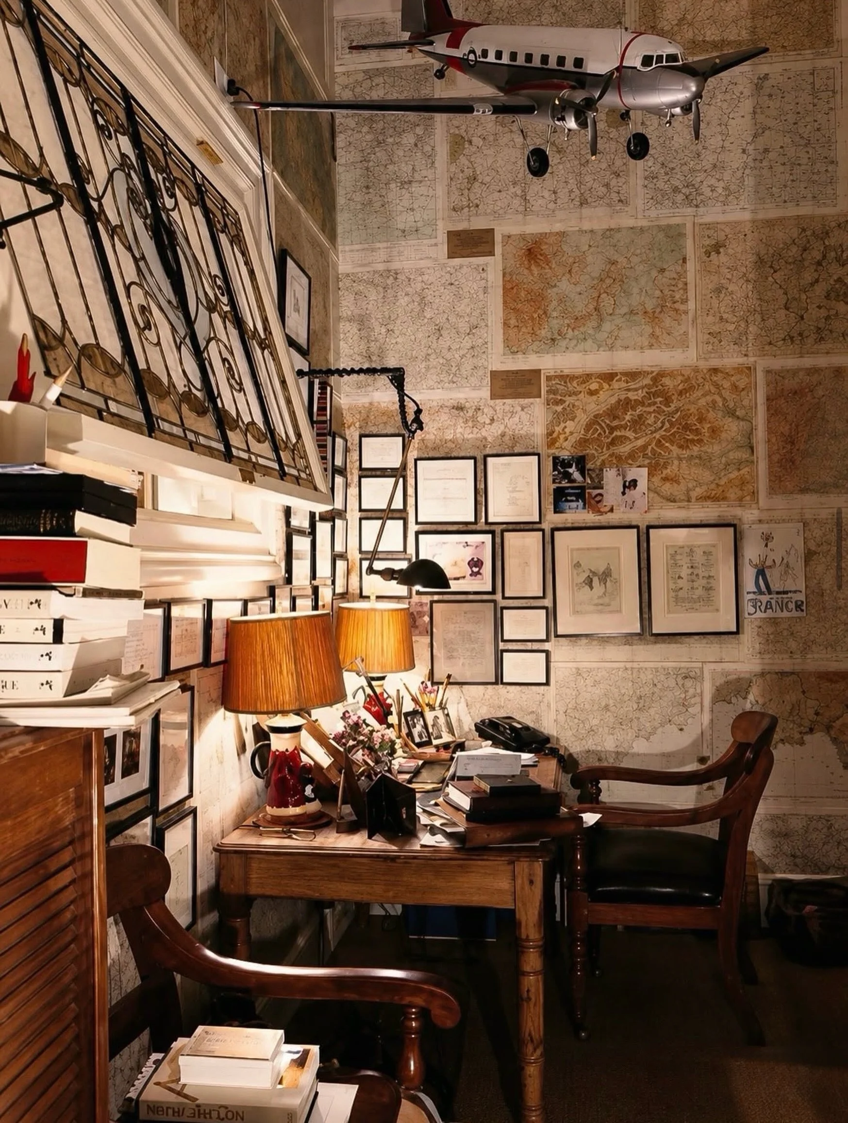 W R I T E R S&rsquo;  R O O M
Graydon Carter&rsquo;s residence at the Dakota is such a vibe. Maps, art and books collected over time, each holding a story. 

A space that invites you to look around, ask questions and stay for hours.

Photographed in 