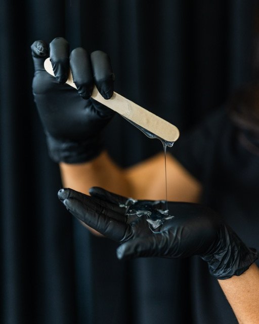 Brazilian waxing treatment at Innerbloom Wax Co. wax studio, Kaufman, TX