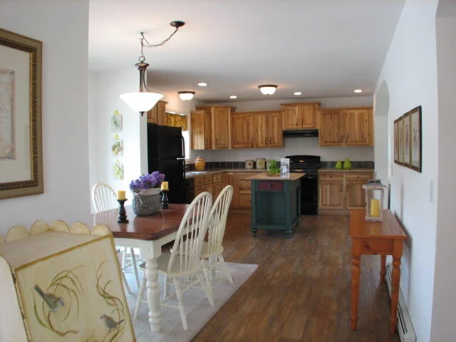 Dining Room into Kitchen.