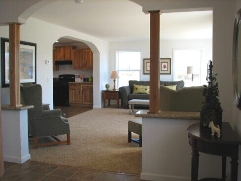 Entry into Living Room.