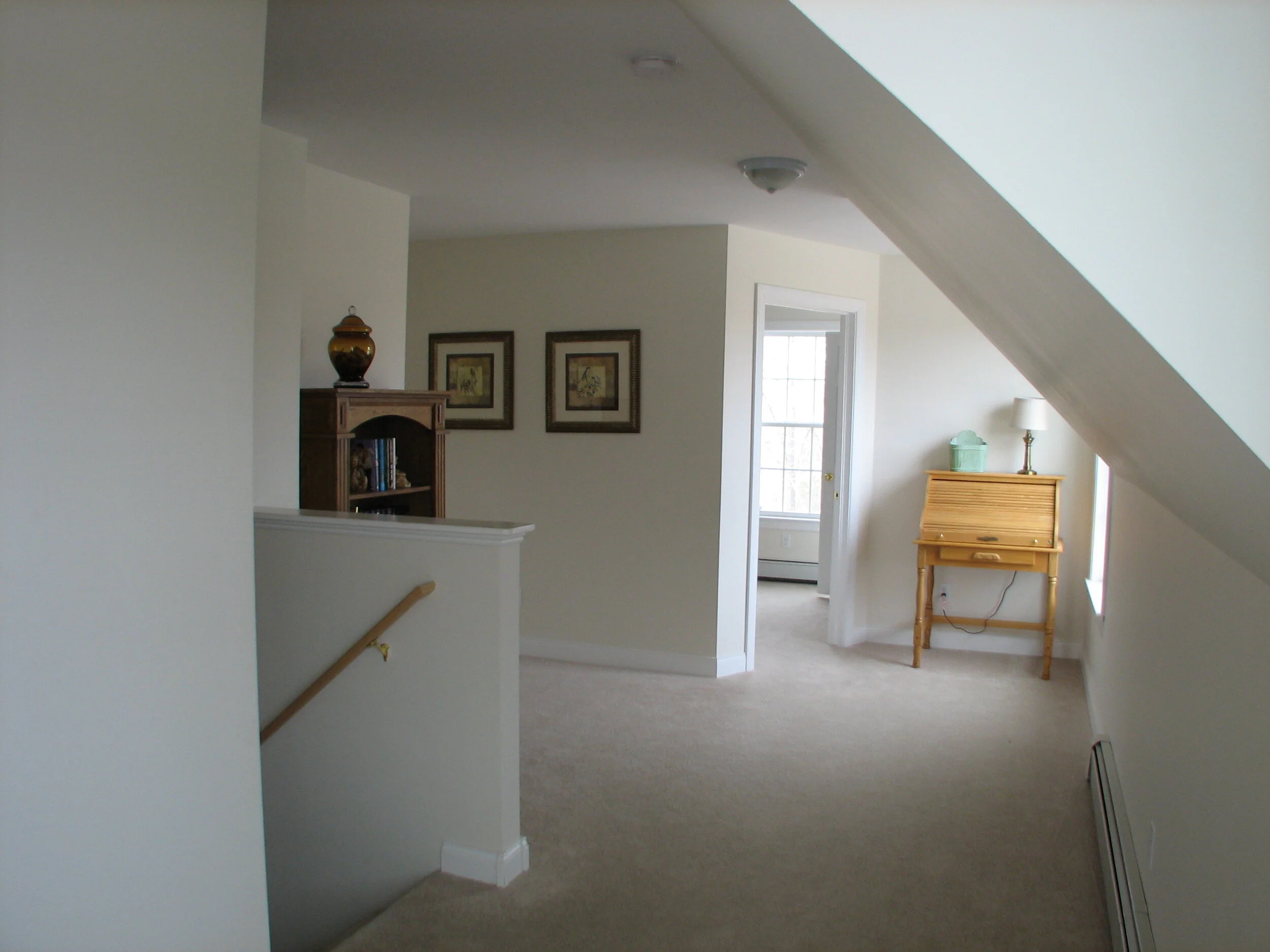 Second Floor Hallway.