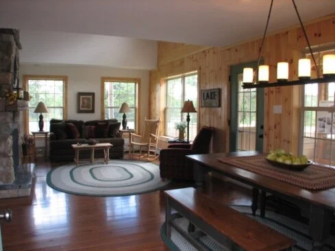 Dining Area and Living Room.