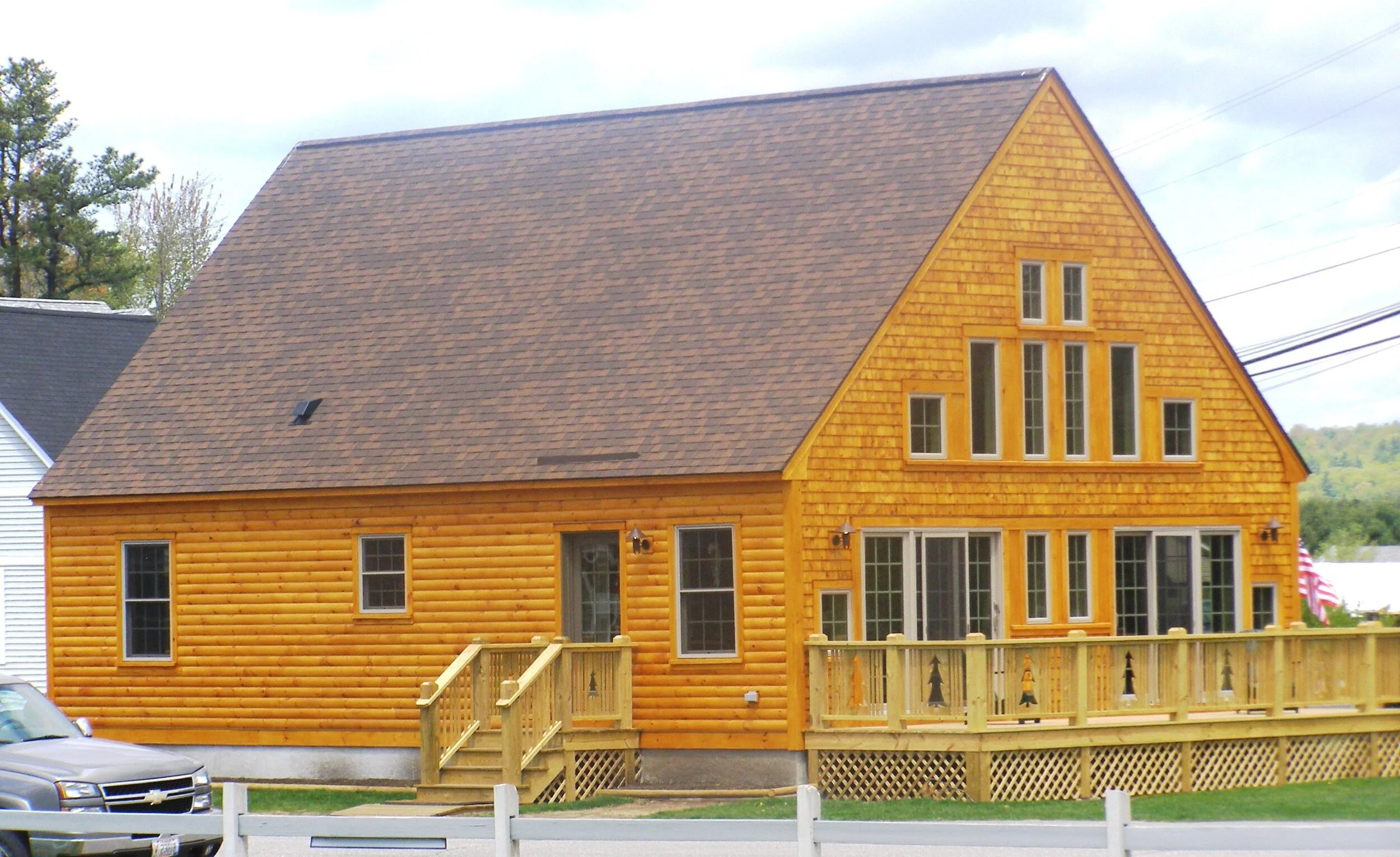 Front and Left Elevation