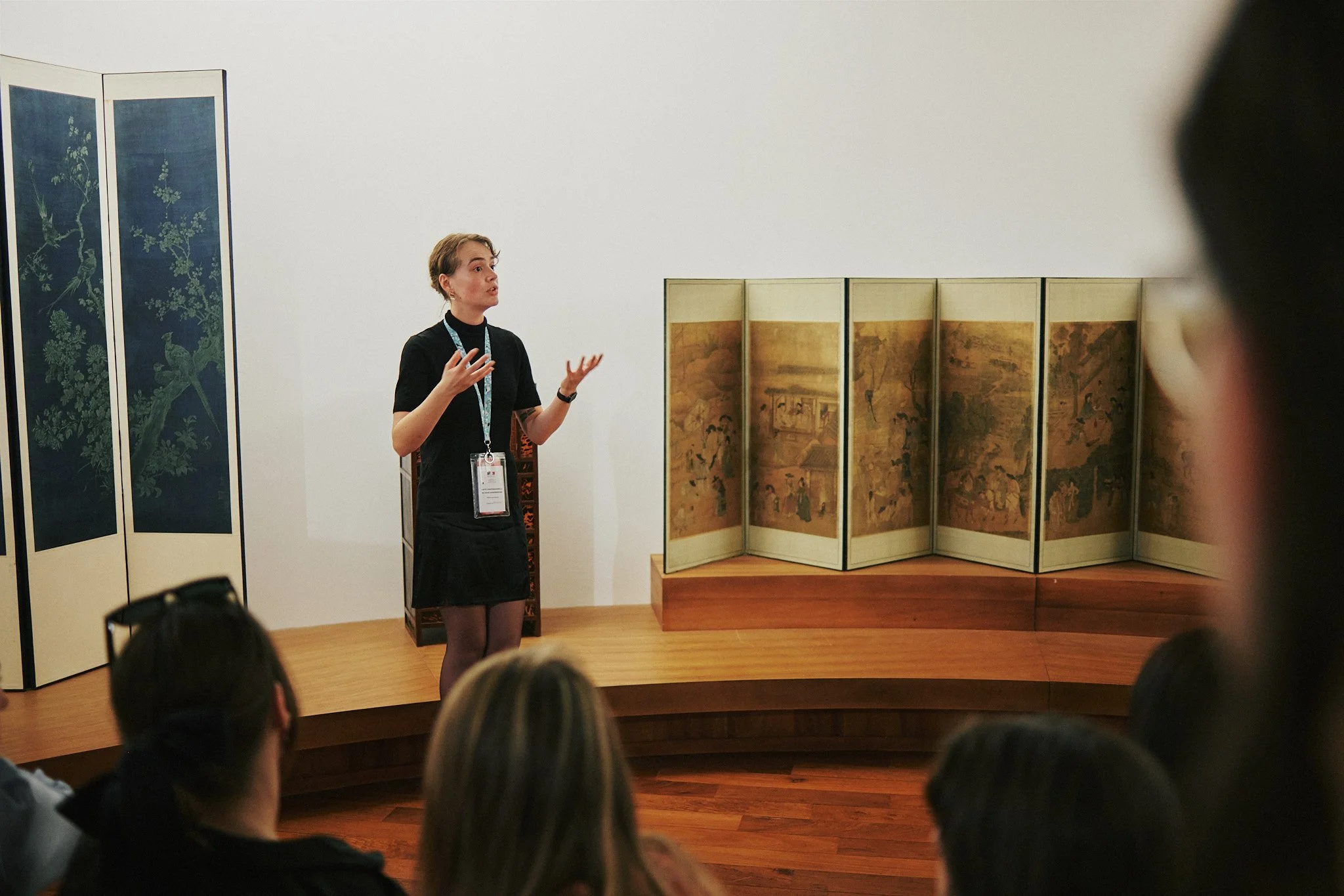 Visite guidée pour le lancement de la marque Sohnskin au Musée Guimet dans le cadre d'une soirée événementielle