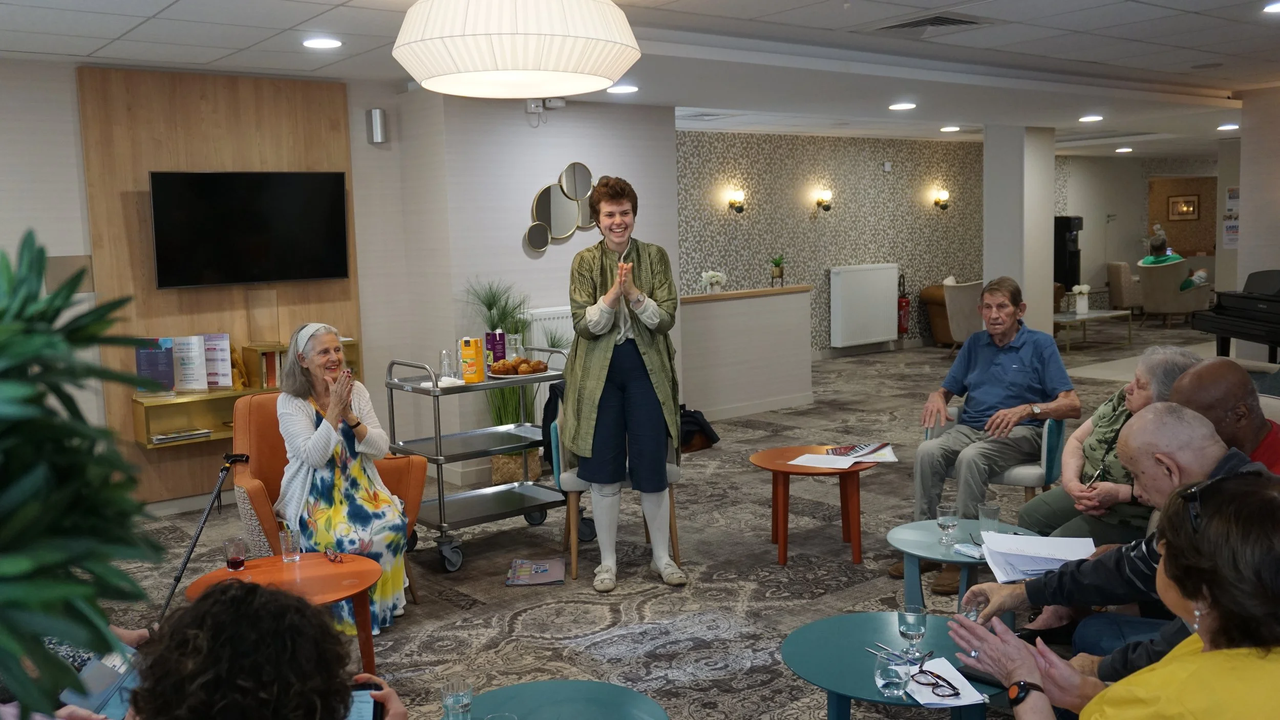 Conférences théâtrales animées par ARTORA dans des EHPAD et des résidences séniors