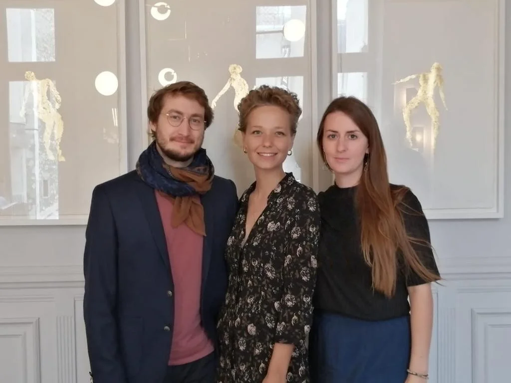 L'équipe fondatrice d'ARTORA, anciens étudiants de l'école du louvre