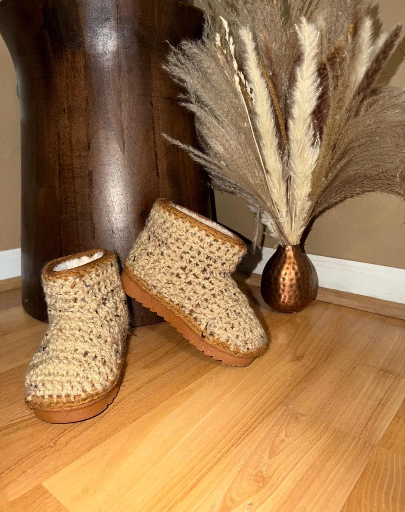 Kids’ Crochet Booties (Mid-Calf)