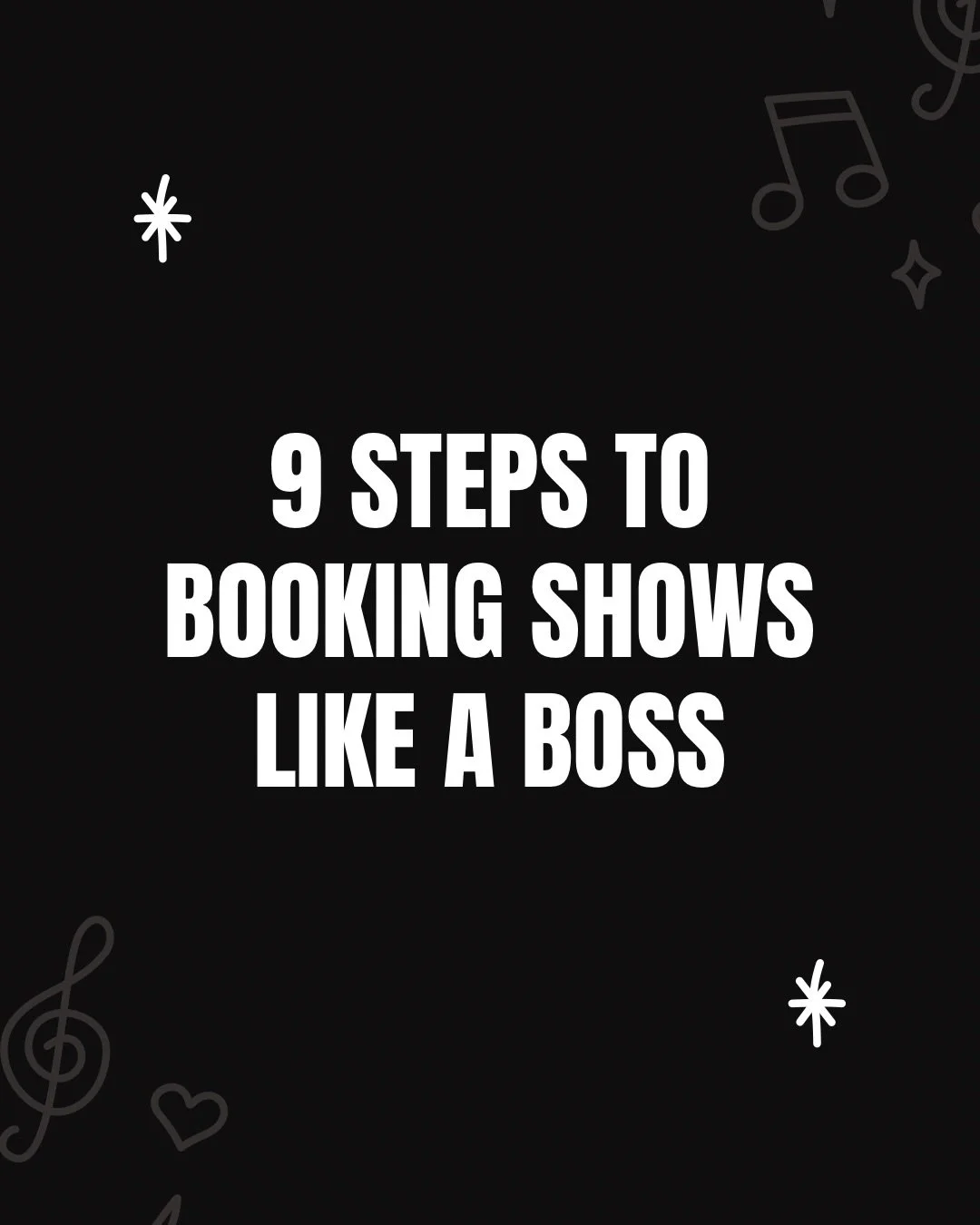 No agent. No problem. Save this 9-step guide to help you book your next shows like a total pro. 

#musicindustry #livemusic #touringband #liveshows #diyband