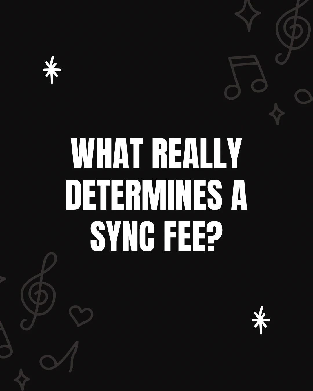 Ever wonder why some syncs pay $200 and others pay $200,000? 

Having a lot of experience in the sync world, I&rsquo;ve seen how wildly different these deals can look. The same 7 factors tend to show up again and again when it comes to determining th