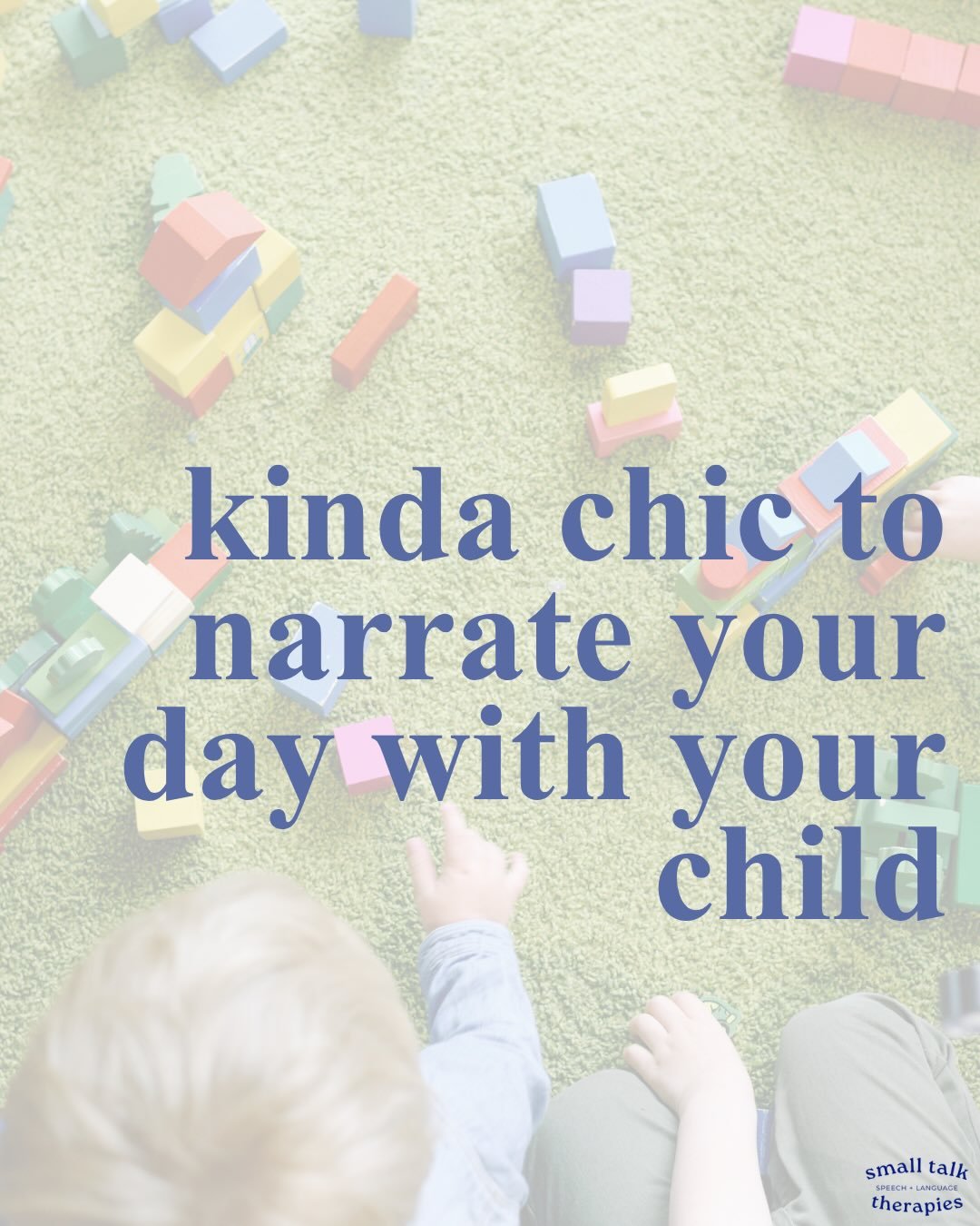 Turns out supporting speech and language is kinda chic.